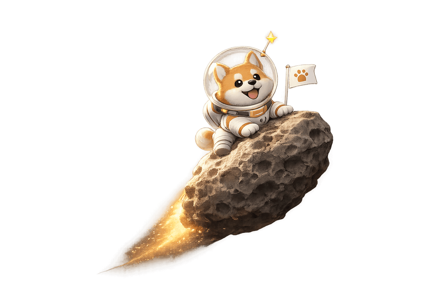 Baby Asteroid mascot